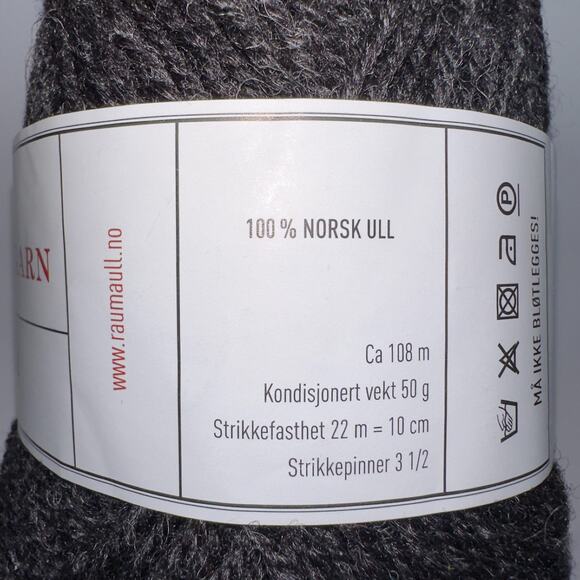 Rauma 3 tr. Strikkegarn Yarn 100% Norwegian Wool Three Skeins New and Used! - Picture 11 of 14